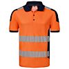 Fluo Oranje/Marine