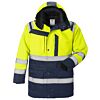 Hi-Vis Geel/Marineblauw