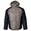 Lichtkhaki/Zwart