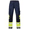 Hi-Vis Geel/Marineblauw