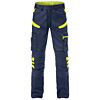 Marineblauw/hi-vis geel