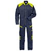 Marineblauw/hi-vis geel