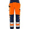 Hi-Vis Oranje/Marineblauw