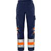 Hi-Vis Oranje/Marineblauw
