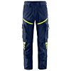 Marineblauw/hi-vis geel