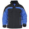 Zwart/Korenblauw