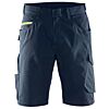 Donker marineblauw/High vis geel