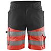 Zwart/High Vis Rood