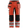 High Vis Rood/Zwart