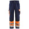 High Vis Oranje/Marineblauw