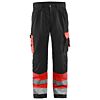 High Vis Rood/Zwart