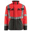 Hi-Vis Rood/Donkerantraciet