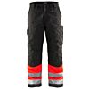 High Vis Rood/Zwart