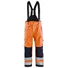 High Vis Oranje/Marineblauw