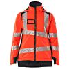 Hi-Vis Rood/Donkermarine