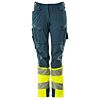 Donkerpetrol/Hi-Vis Geel
