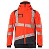 Hi-Vis Rood/Donkermarine