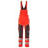 Hi-Vis Rood/Donkerantraciet