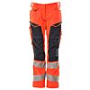 Hi-Vis Rood/Donkermarine