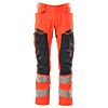 Hi-Vis Rood/Donkermarine