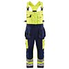 High Vis Geel/Marineblauw