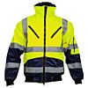 Fluo Geel/Marineblauw