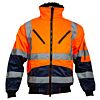 Fluo Oranje/Marineblauw