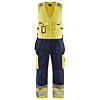 High Vis Geel/Marineblauw