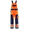 High Vis Oranje/Marineblauw