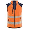 High Vis Oranje/Marineblauw