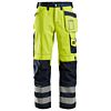 High-Vis Geel/Marineblauw