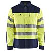 High Vis Geel/Marineblauw