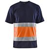 Marineblauw/Oranje
