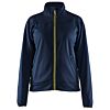 Donker marineblauw/High vis geel
