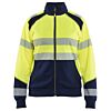High Vis Geel/Marineblauw