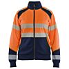 High Vis Oranje/Marineblauw