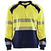 High Vis Geel/Marineblauw