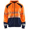 High Vis Oranje/Marineblauw