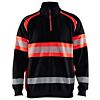 Zwart/High Vis Rood
