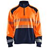 High Vis Oranje/Marineblauw