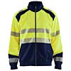 High Vis Geel/Marineblauw