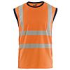 High Vis Oranje/Marineblauw