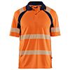 High Vis Oranje/Marineblauw