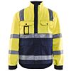 High Vis Geel/Marineblauw