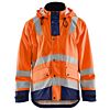 High Vis Oranje/Marineblauw