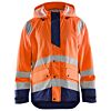 High Vis Oranje/Marineblauw