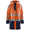High Vis Oranje/Marineblauw