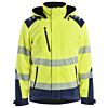 High Vis Geel/Marineblauw
