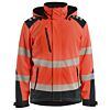 High Vis Rood/Zwart