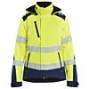 High Vis Geel/Marineblauw